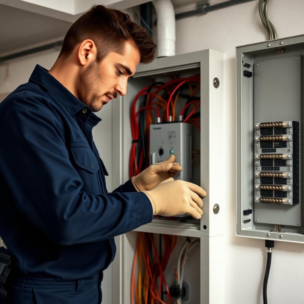 Basement finish wiring